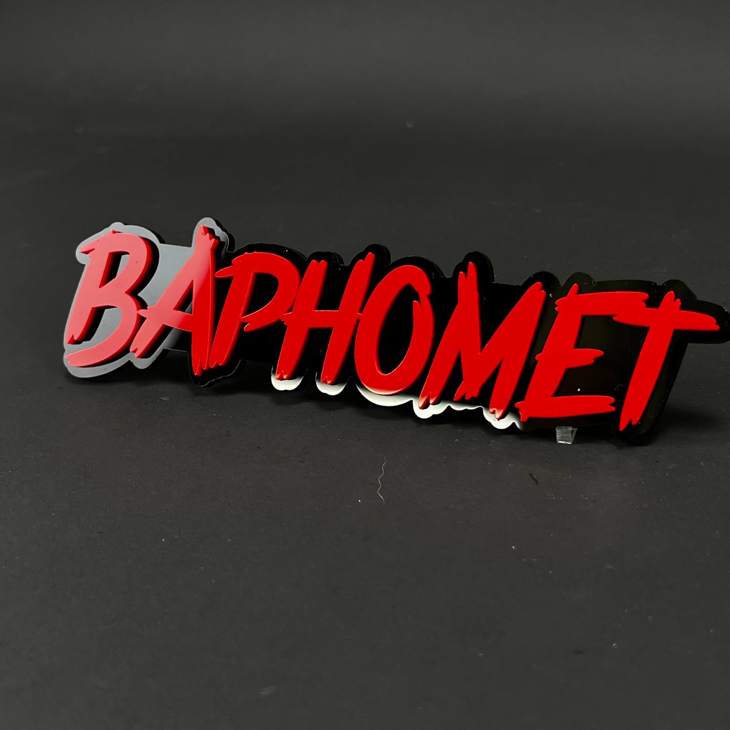 1PC BAPHOMET 3D Acrylic Badge - Car Truck Emblem Fender Tailgate Trunk Sticker