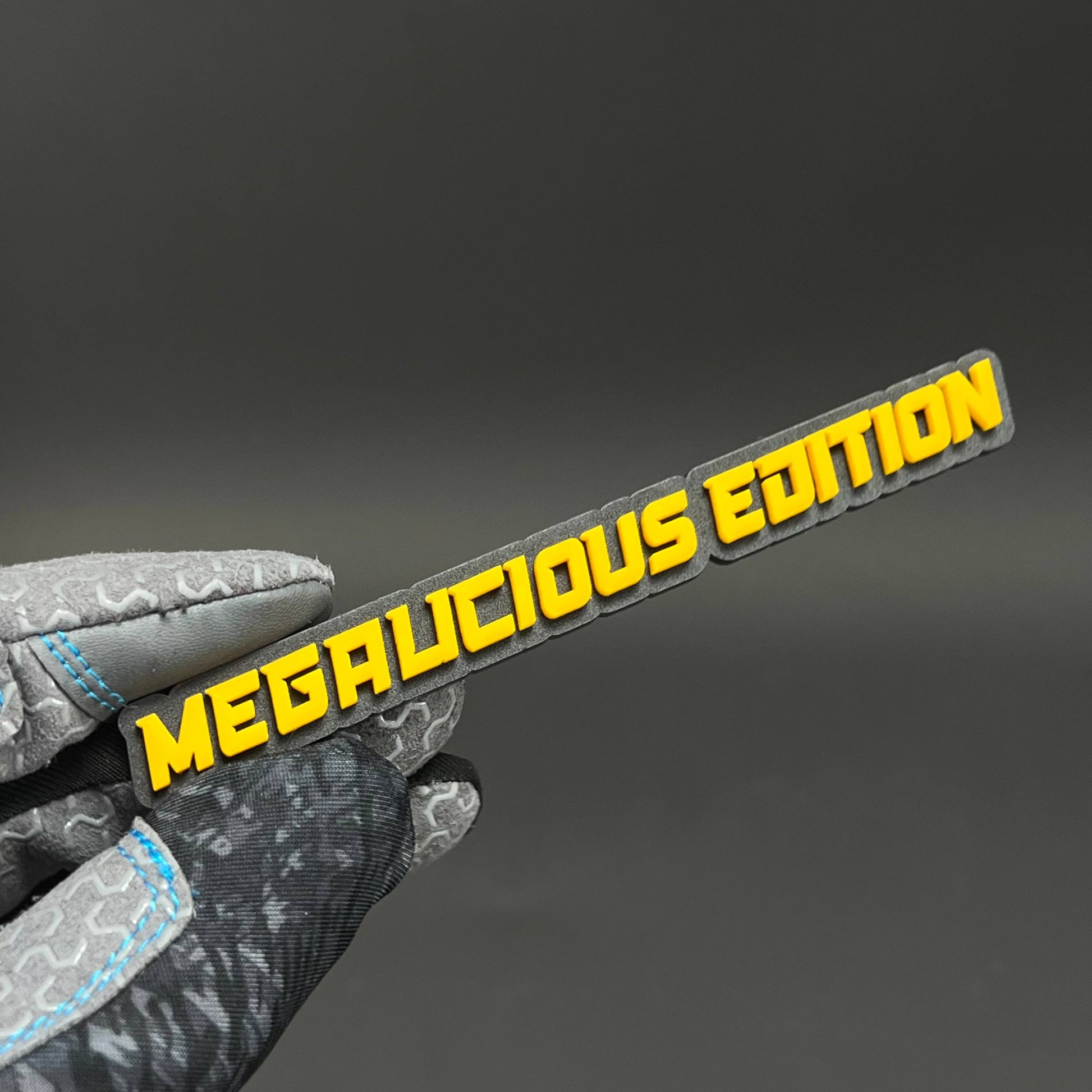 1PC MEGALICIOUS EDITION 3D Acrylic Badge - Car Truck Emblem Fender Sticker