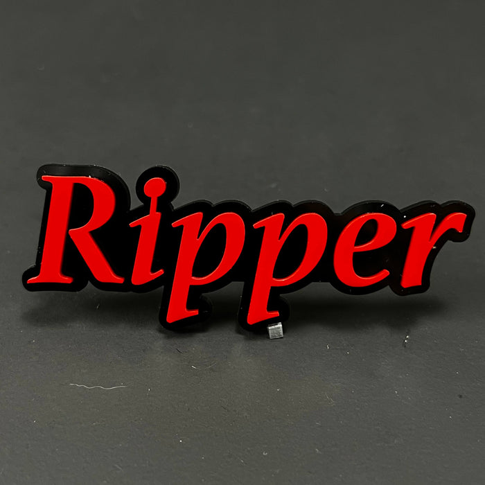 1PC Ripper 3D Acrylic Badge - Car Truck Emblem Fender Tailgate Trunk Sticker