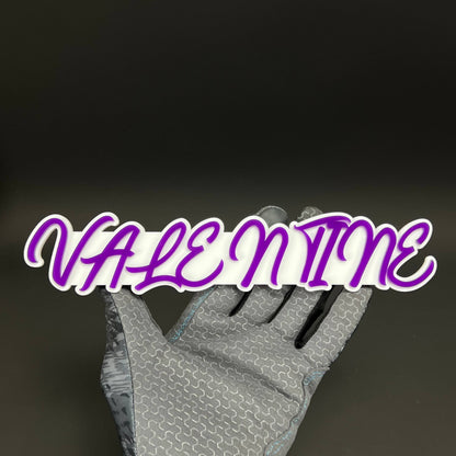 1PC VALENTINE 3D Acrylic Badge - Car Truck Emblem Fender Tailgate Trunk Sticker