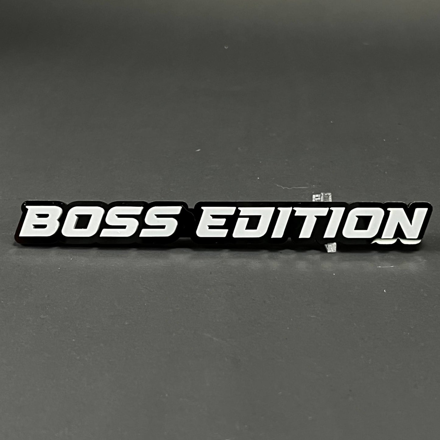 1PC BOSS EDITION 3D Acrylic Badge - Car Truck Emblem Fender Sticker