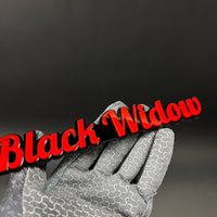 1PC Black Widow 3D Acrylic Badge - Car Truck Emblem Fender Sticker
