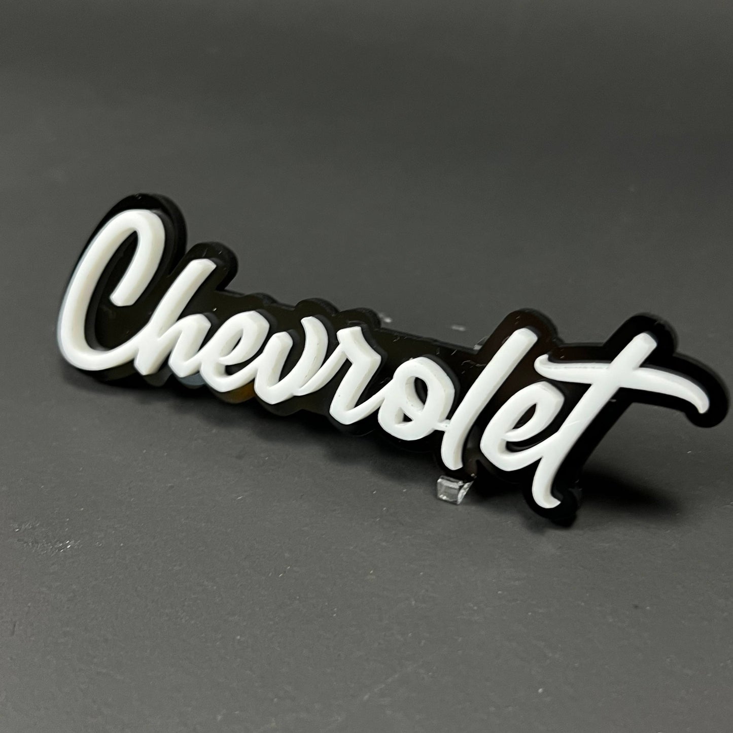 1PC Chevrolet 3D Acrylic Badge - Car Truck Emblem Fender Tailgate Trunk Sticker