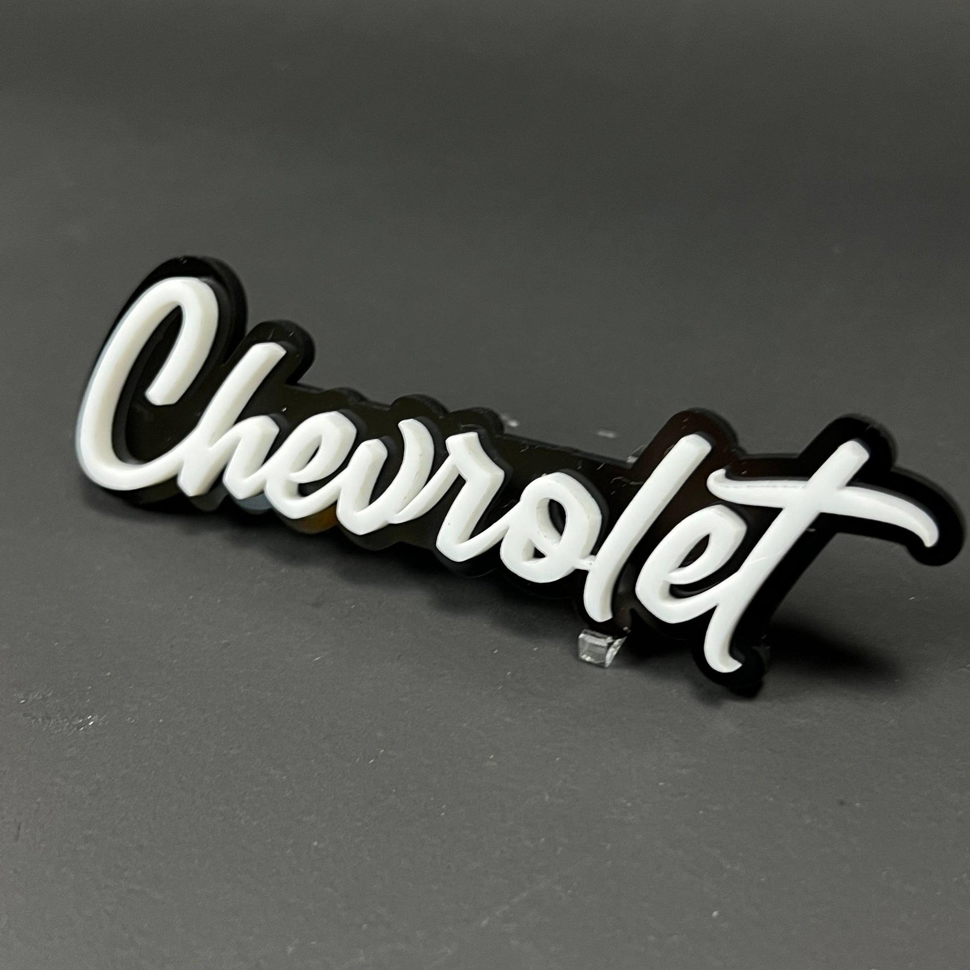 1PC Chevrolet 3D Acrylic Badge - Car Truck Emblem Fender Tailgate Trunk Sticker