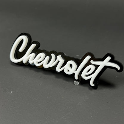 1PC Chevrolet 3D Acrylic Badge - Car Truck Emblem Fender Tailgate Trunk Sticker