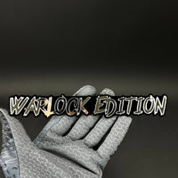 1PC WARLOCK EDITION 3D Acrylic Badge - Car Truck Emblem Fender Sticker