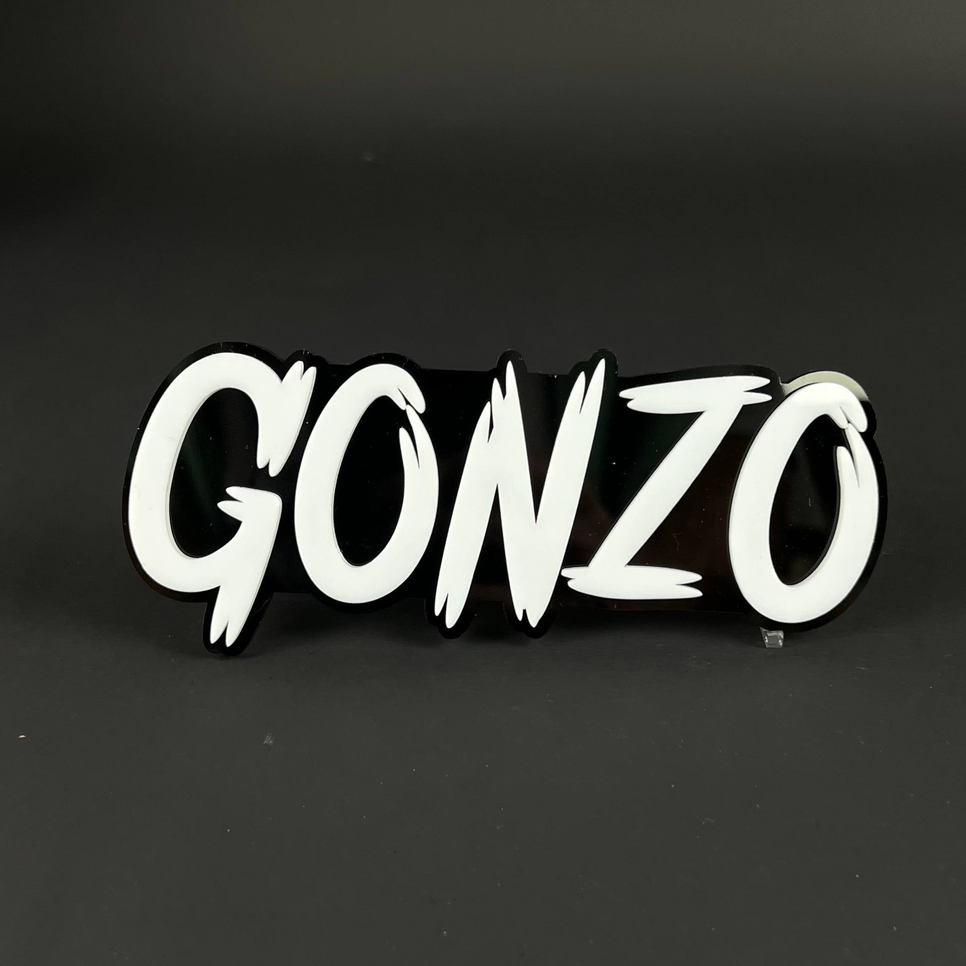 1PC GONZO 3D Acrylic Badge - Car Truck Emblem Fender Tailgate Trunk Sticker