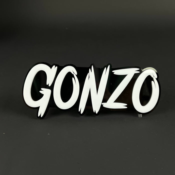 1PC GONZO 3D Acrylic Badge - Car Truck Emblem Fender Tailgate Trunk Sticker