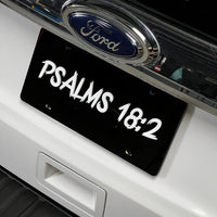 1PC PSALMS 18:2 3D Acrylic Badge - Car Truck Emblem Fender Sticker
