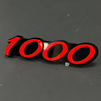 1PC 1000 3D Acrylic Badge - Car Truck Emblem Fender Tailgate Trunk Sticker
