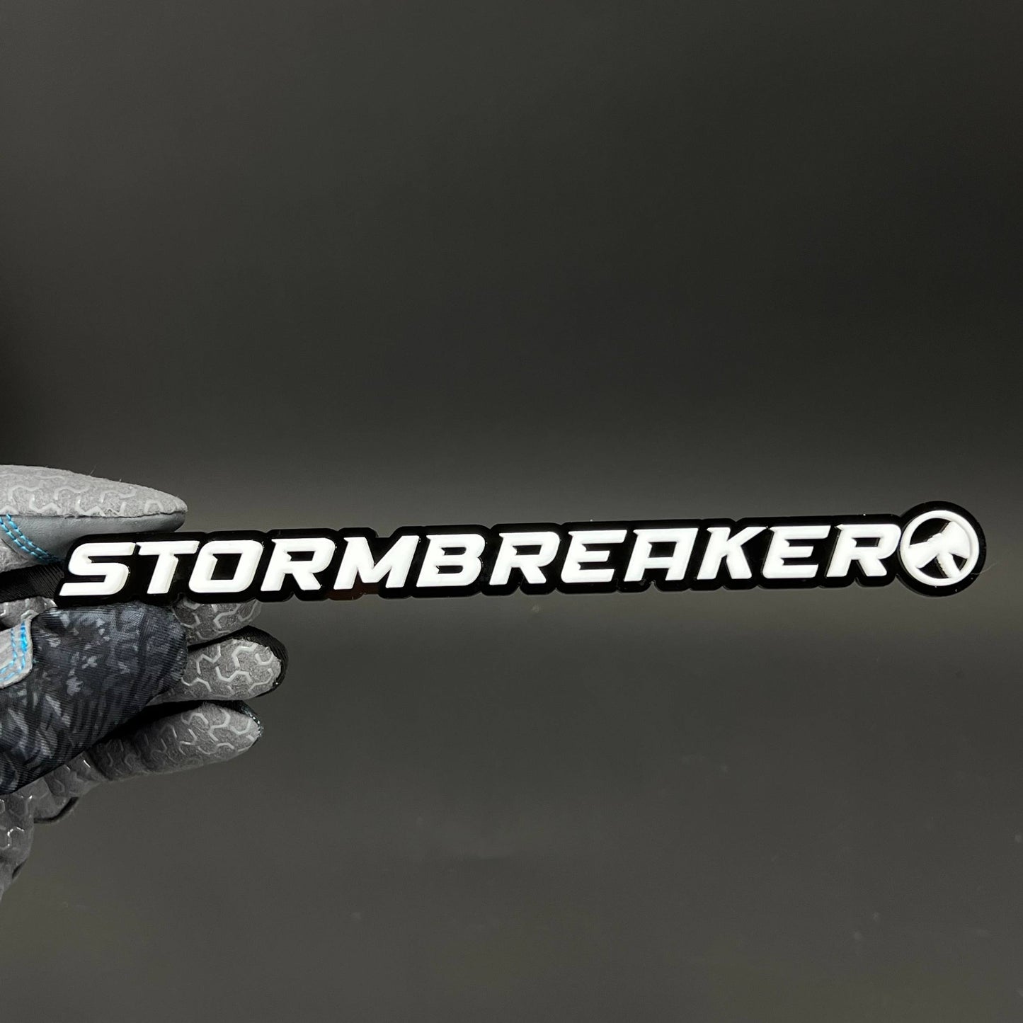 1PC STORMBREAKER 3D Acrylic Badge - Car Truck Emblem Fender Sticker