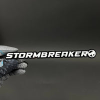 1PC STORMBREAKER 3D Acrylic Badge - Car Truck Emblem Fender Sticker