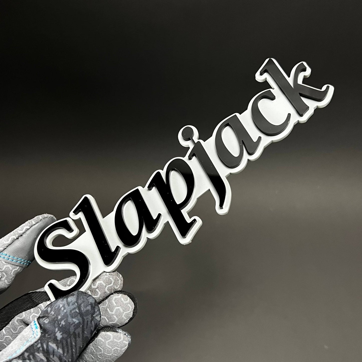 1PC Slapjack 3D Acrylic Badge - Car Truck Emblem Fender Tailgate Trunk Sticker