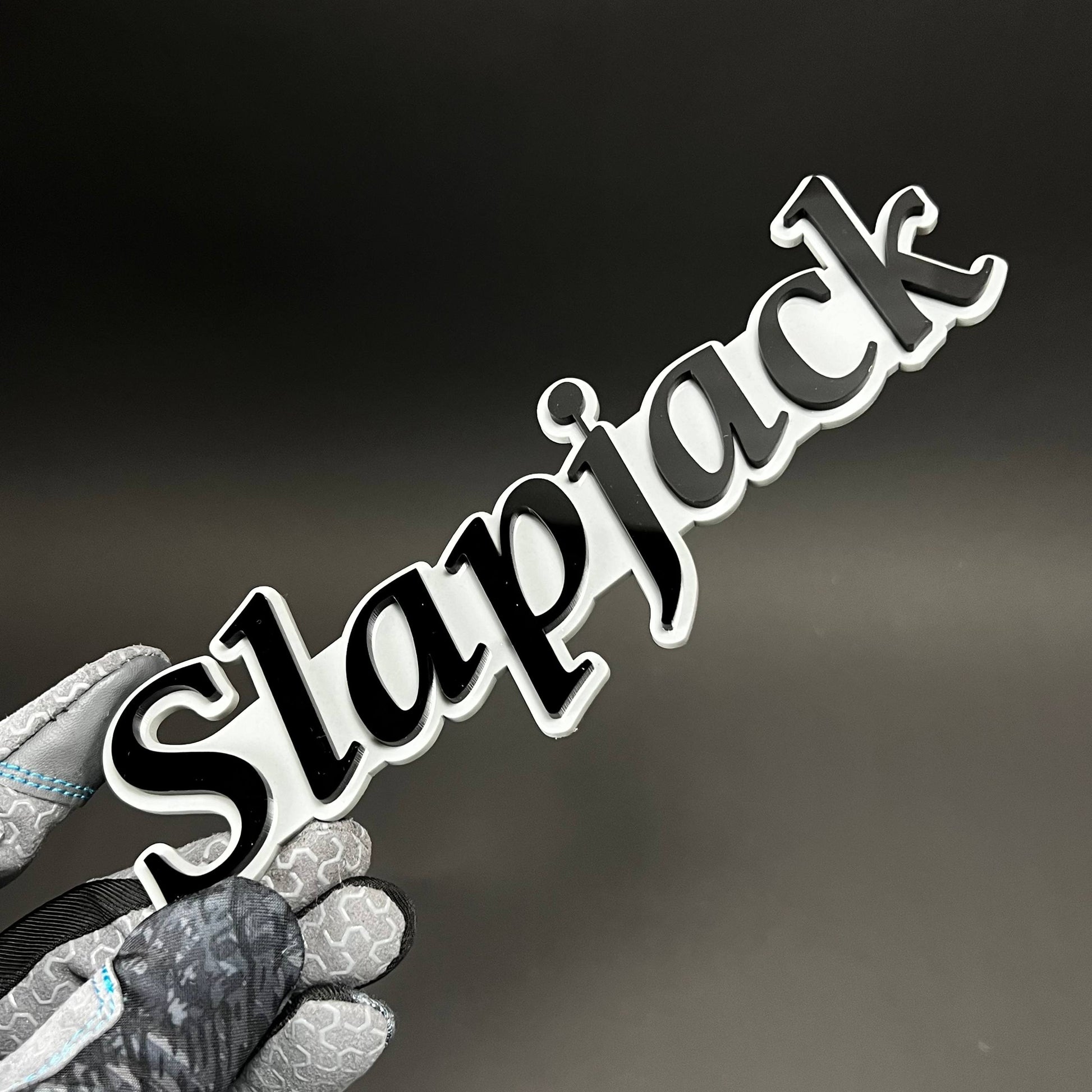 1PC Slapjack 3D Acrylic Badge - Car Truck Emblem Fender Tailgate Trunk Sticker