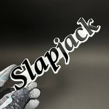 1PC Slapjack 3D Acrylic Badge - Car Truck Emblem Fender Tailgate Trunk Sticker