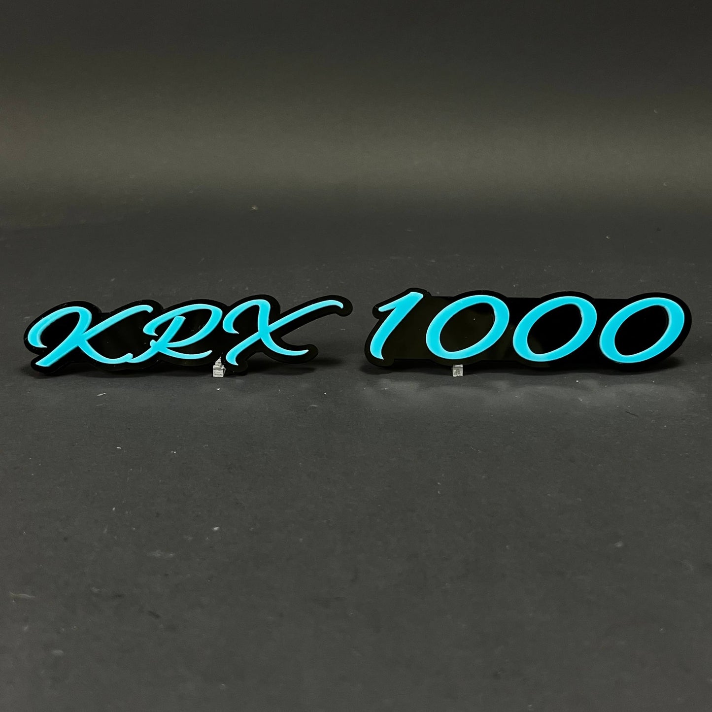 1PC KRX 1000 3D Acrylic Badge - Car Truck Emblem Fender Tailgate Trunk Sticker