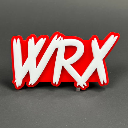 WRX 3D Acrylic Badge - Car Truck Emblem Fender Tailgate Trunk Sticker