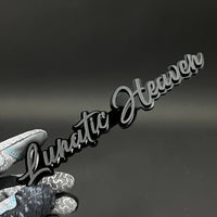 1PC Lunatic Heaven 3D Acrylic Badge - Car Truck Emblem Fender Sticker