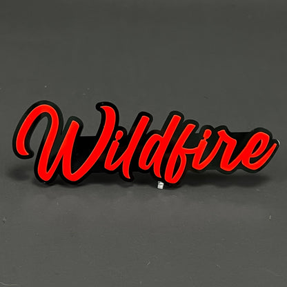 1PC Wildfire 3D Acrylic Badge - Car Truck Emblem Fender Tailgate Trunk Sticker