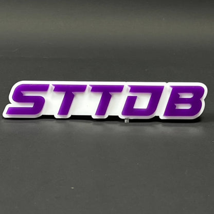 1PC STTDB 3D Acrylic Badge - Car Truck Emblem Fender Tailgate Trunk Sticker