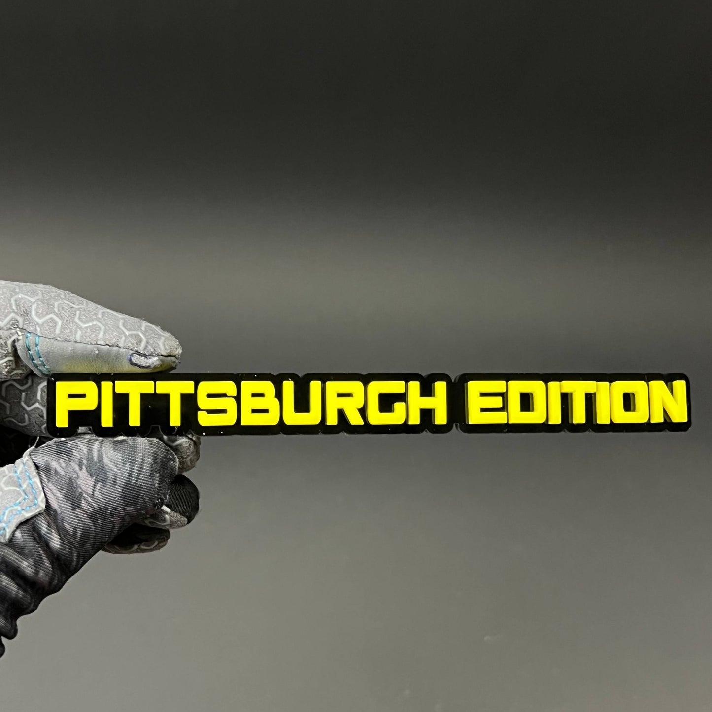 1PC PITTSBURGH EDITION 3D Acrylic Badge - Car Truck Emblem Fender Sticker
