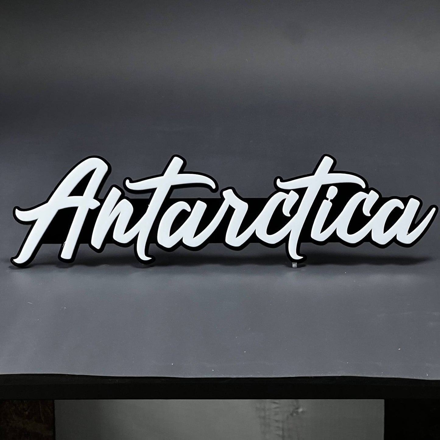 1PC Antarctica 3D Acrylic Badge - Car Truck Emblem Fender Tailgate Trunk Sticker