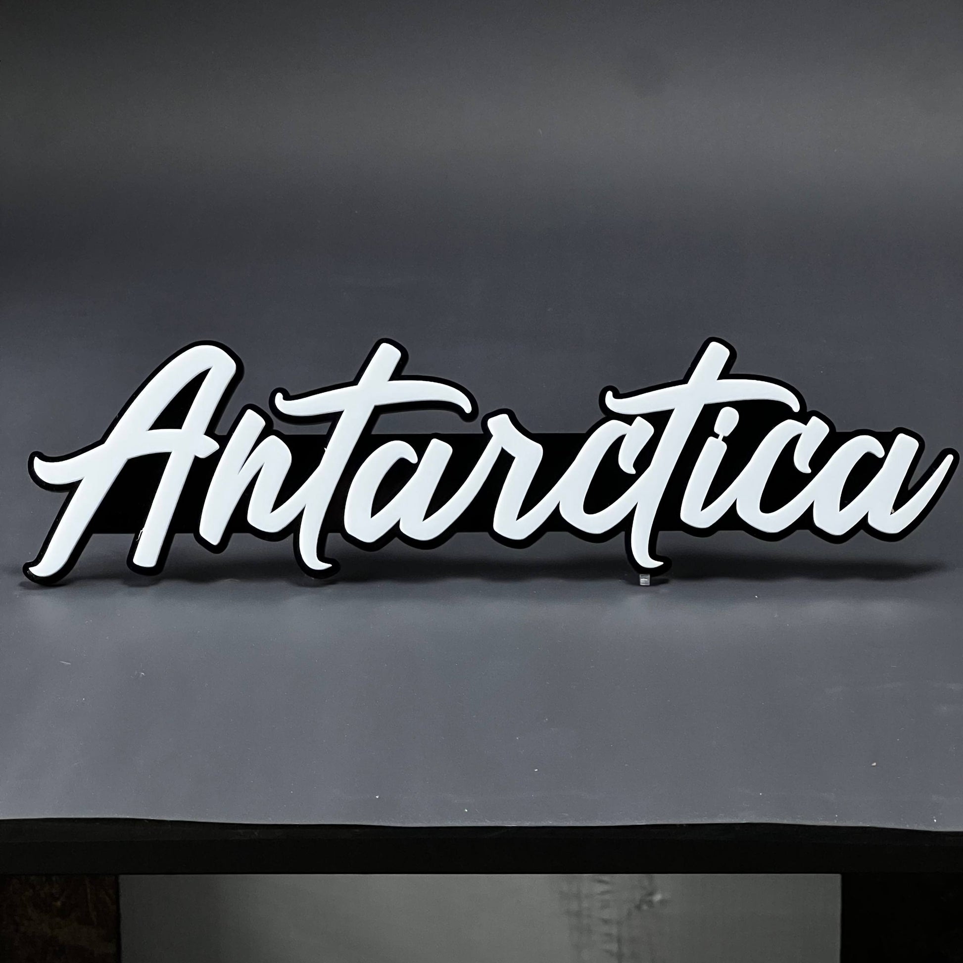 1PC Antarctica 3D Acrylic Badge - Car Truck Emblem Fender Tailgate Trunk Sticker