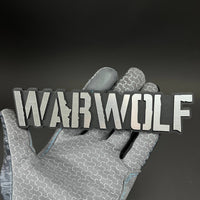 1PC WARWOLF 3D Acrylic Badge - Car Truck Emblem Fender Tailgate Trunk Sticker