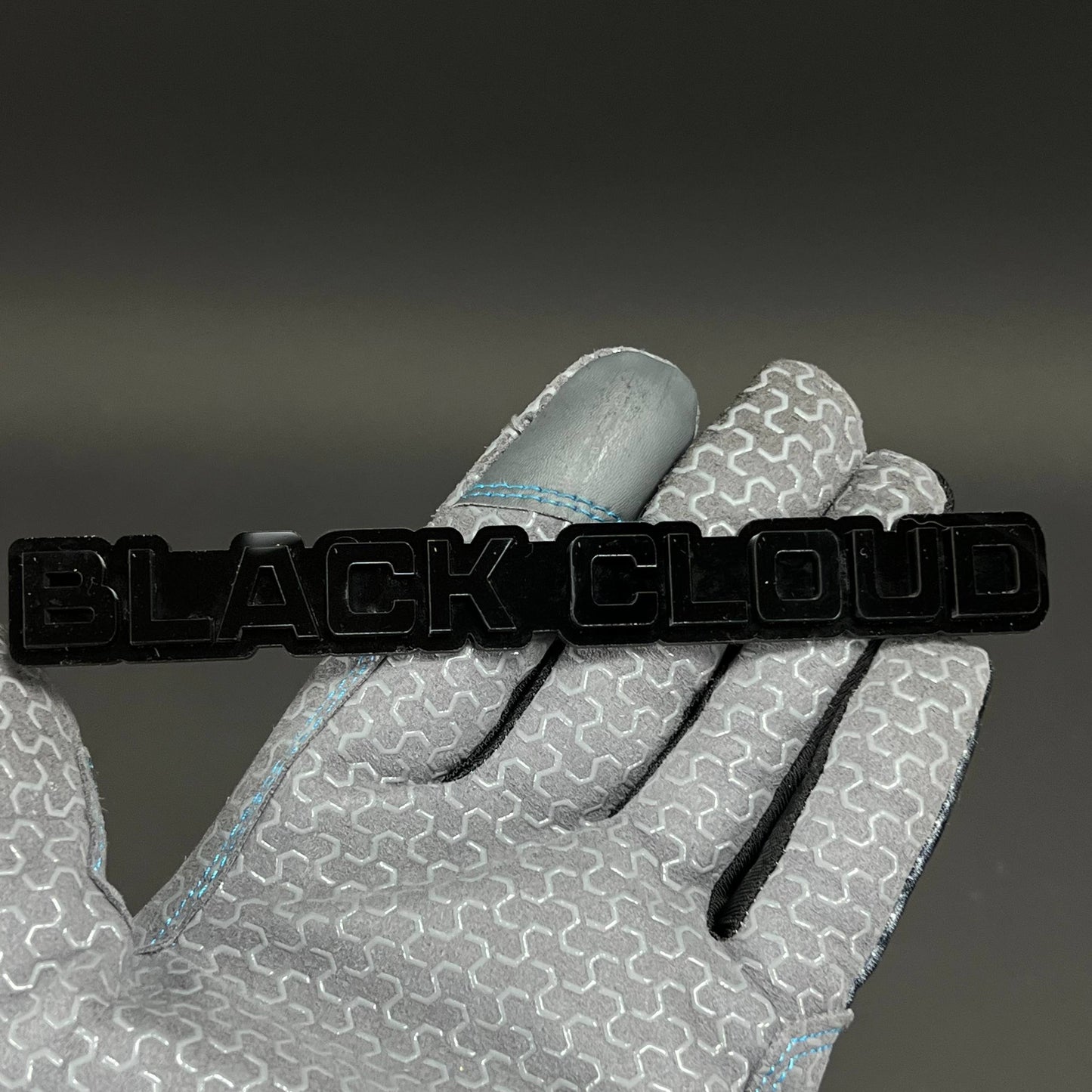 1PC BLACK CLOUD 3D Acrylic Badge - Car Truck Emblem Fender Sticker