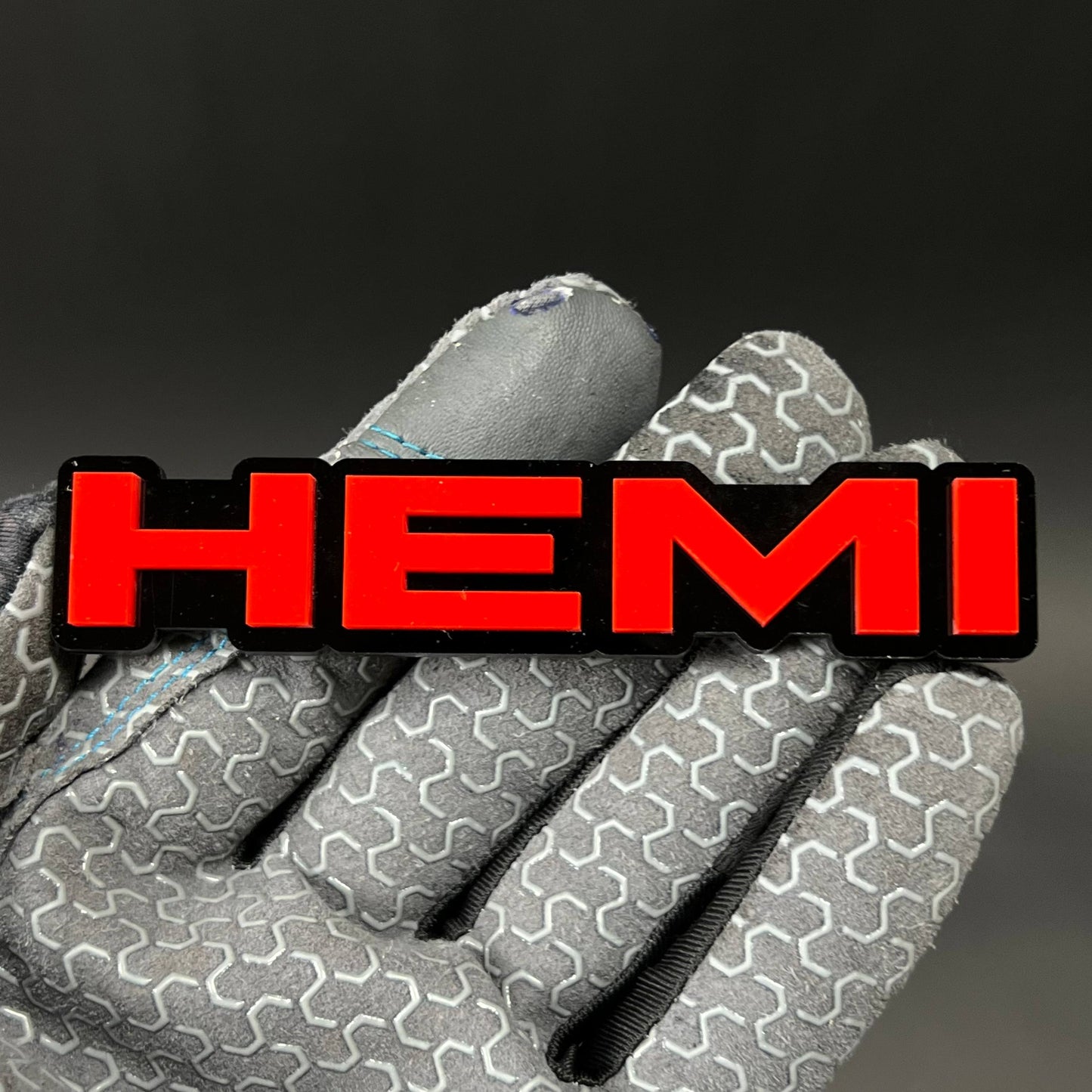 1PC HEMI 3D Acrylic Badge - Car Truck Emblem Fender Tailgate Trunk Sticker
