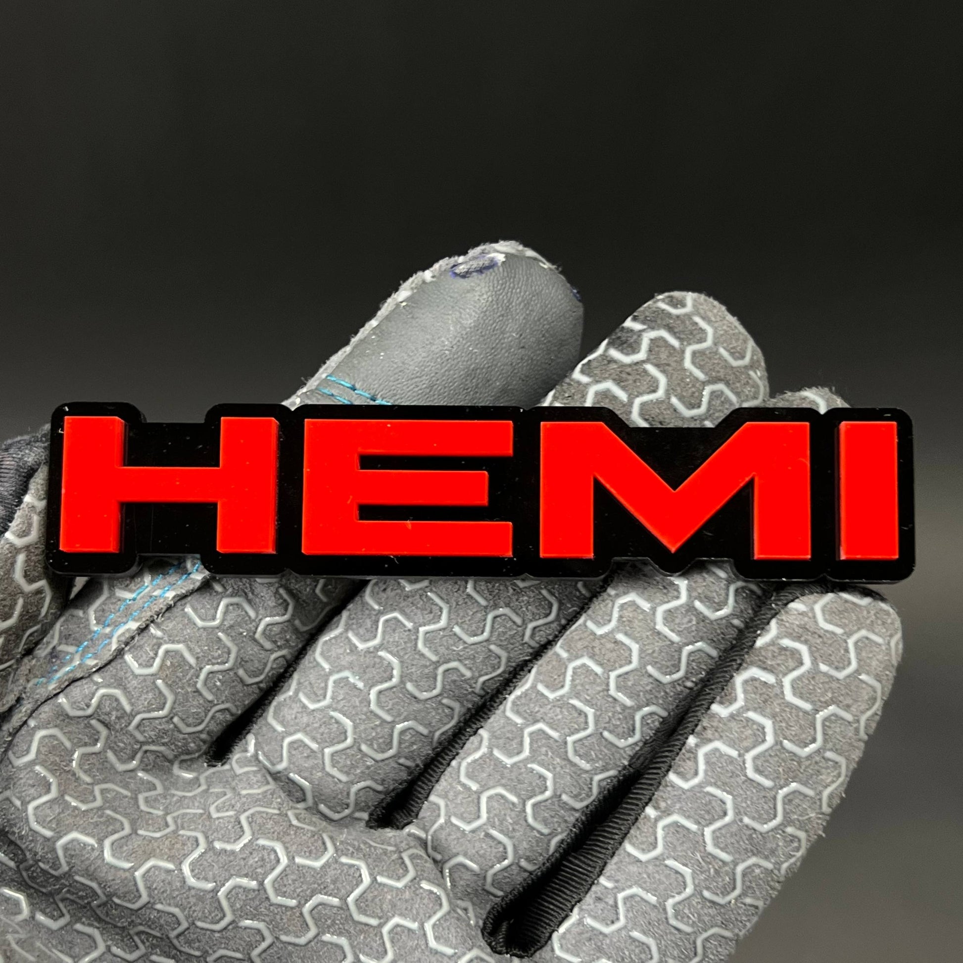 1PC HEMI 3D Acrylic Badge - Car Truck Emblem Fender Tailgate Trunk Sticker