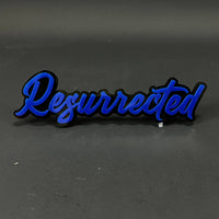 1PC Resurrected 3D Acrylic Badge - Car Truck Emblem Fender Sticker