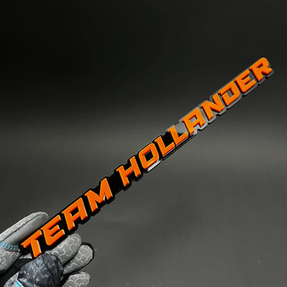 1PC TEAM HOLLANDER 3D Acrylic Badge - Car Truck Emblem Fender Sticker