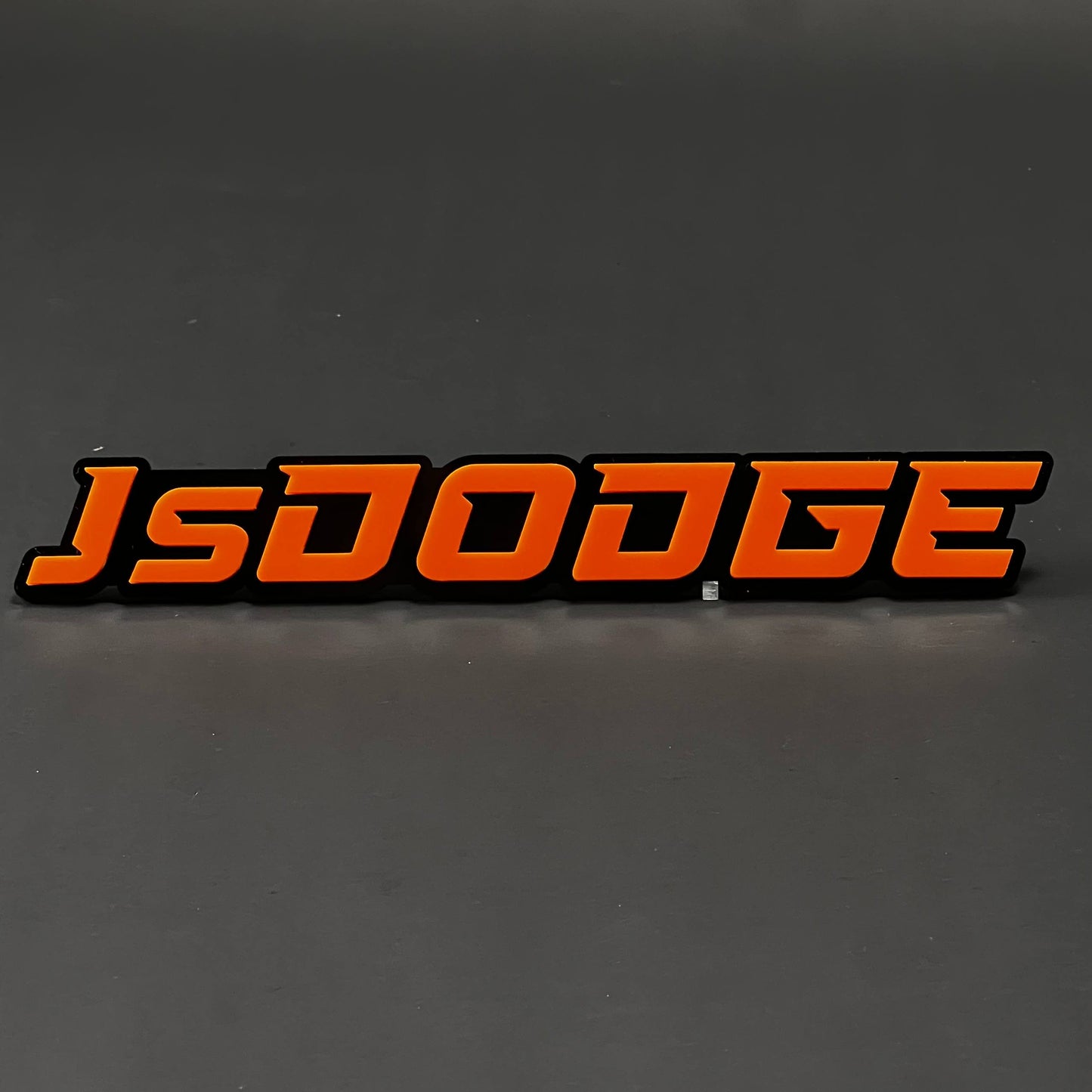 1PC JsDODGE 3D Acrylic Badge - Car Truck Emblem Fender Tailgate Trunk Sticker