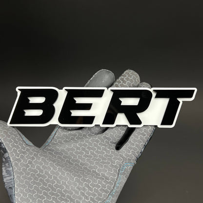 1PC BERT 3D Acrylic Badge - Car Truck Emblem Fender Tailgate Trunk Sticker