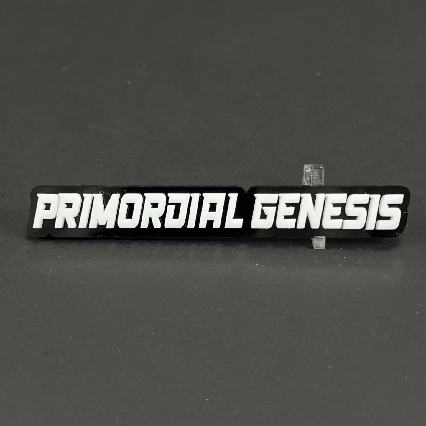 1PC PRIMORDIAL GENESIS 3D Acrylic Badge - Car Truck Emblem Fender Sticker