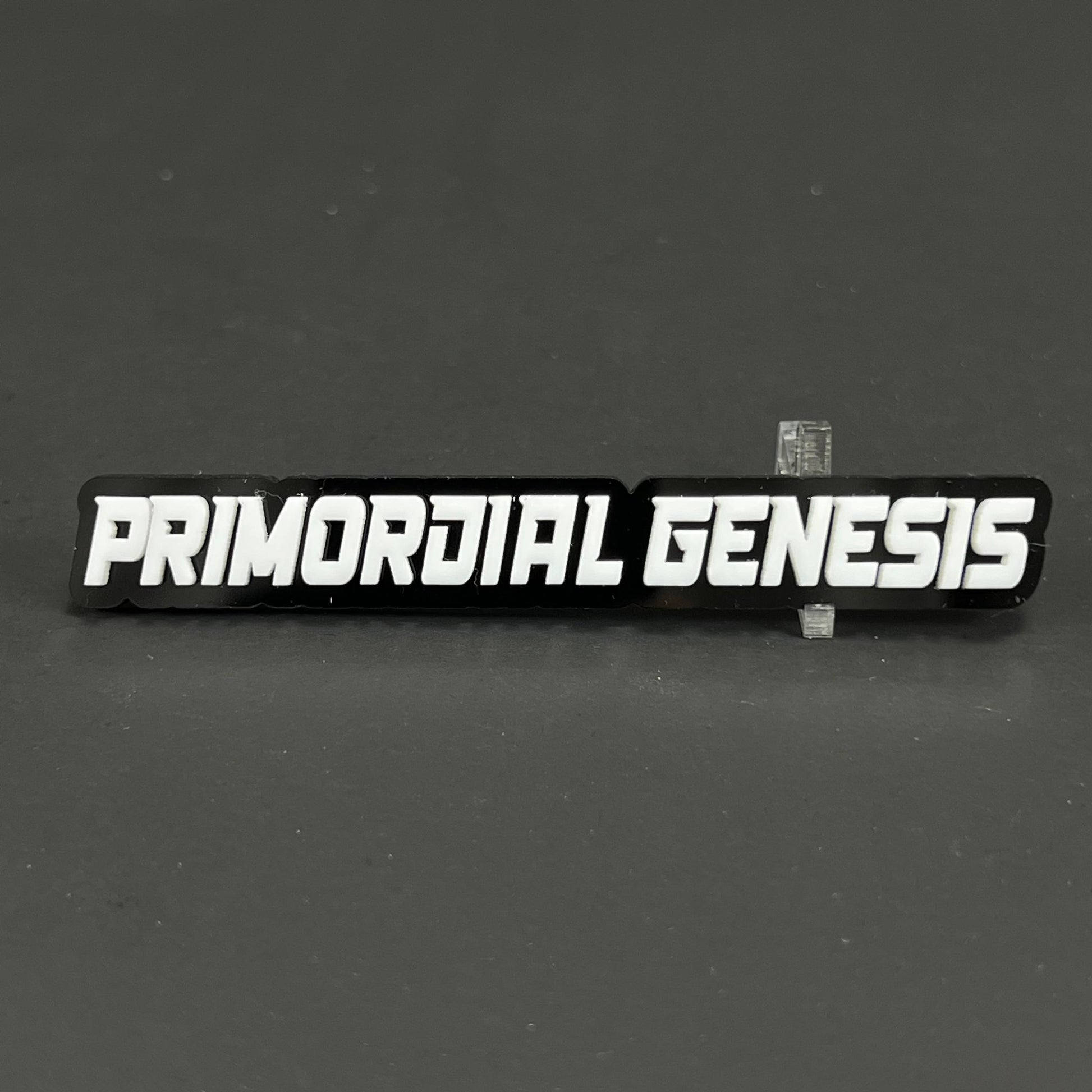 1PC PRIMORDIAL GENESIS 3D Acrylic Badge - Car Truck Emblem Fender Sticker