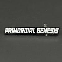 1PC PRIMORDIAL GENESIS 3D Acrylic Badge - Car Truck Emblem Fender Sticker