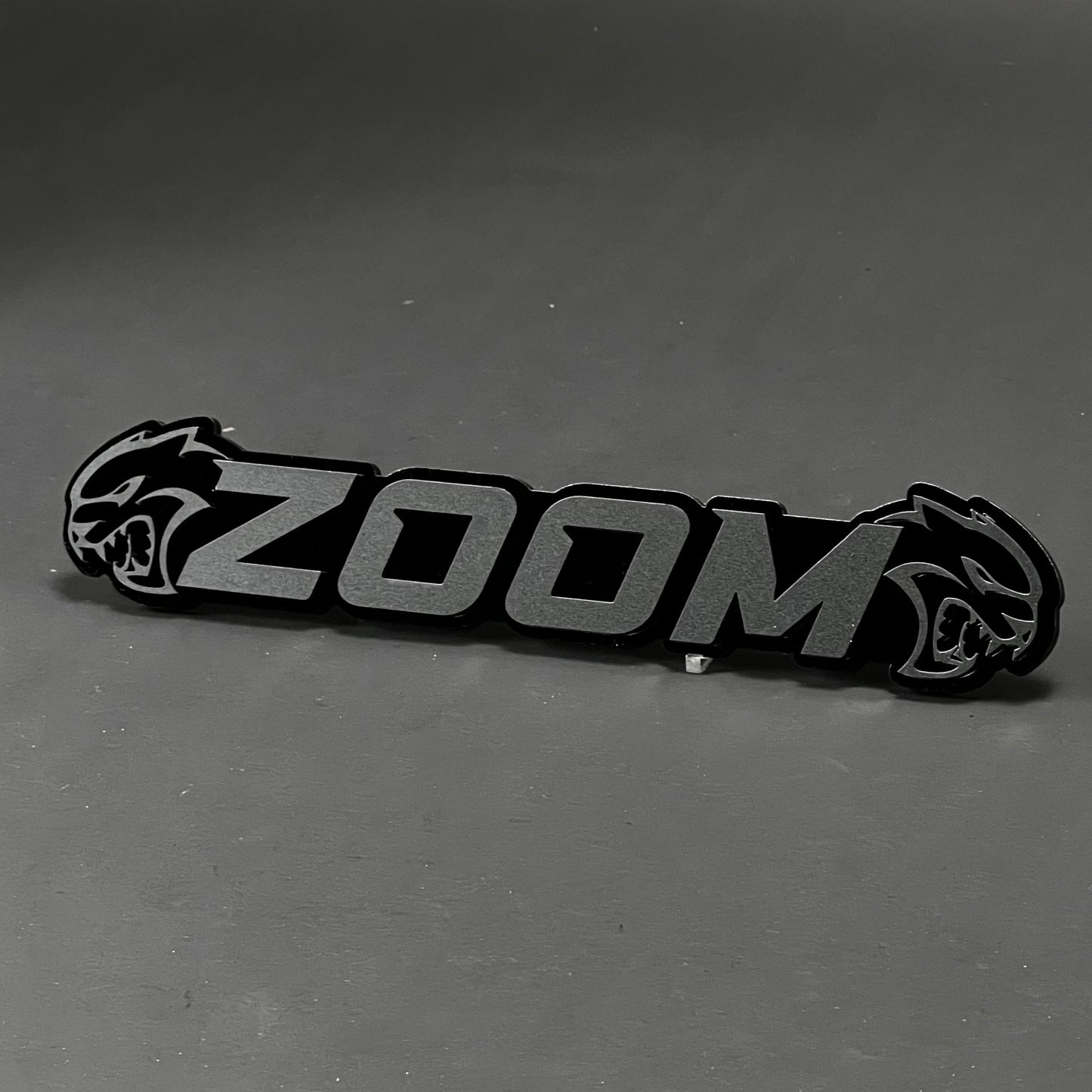 1PC ZOOM 3D Acrylic Badge - Car Truck Emblem Fender Tailgate Trunk Sticker