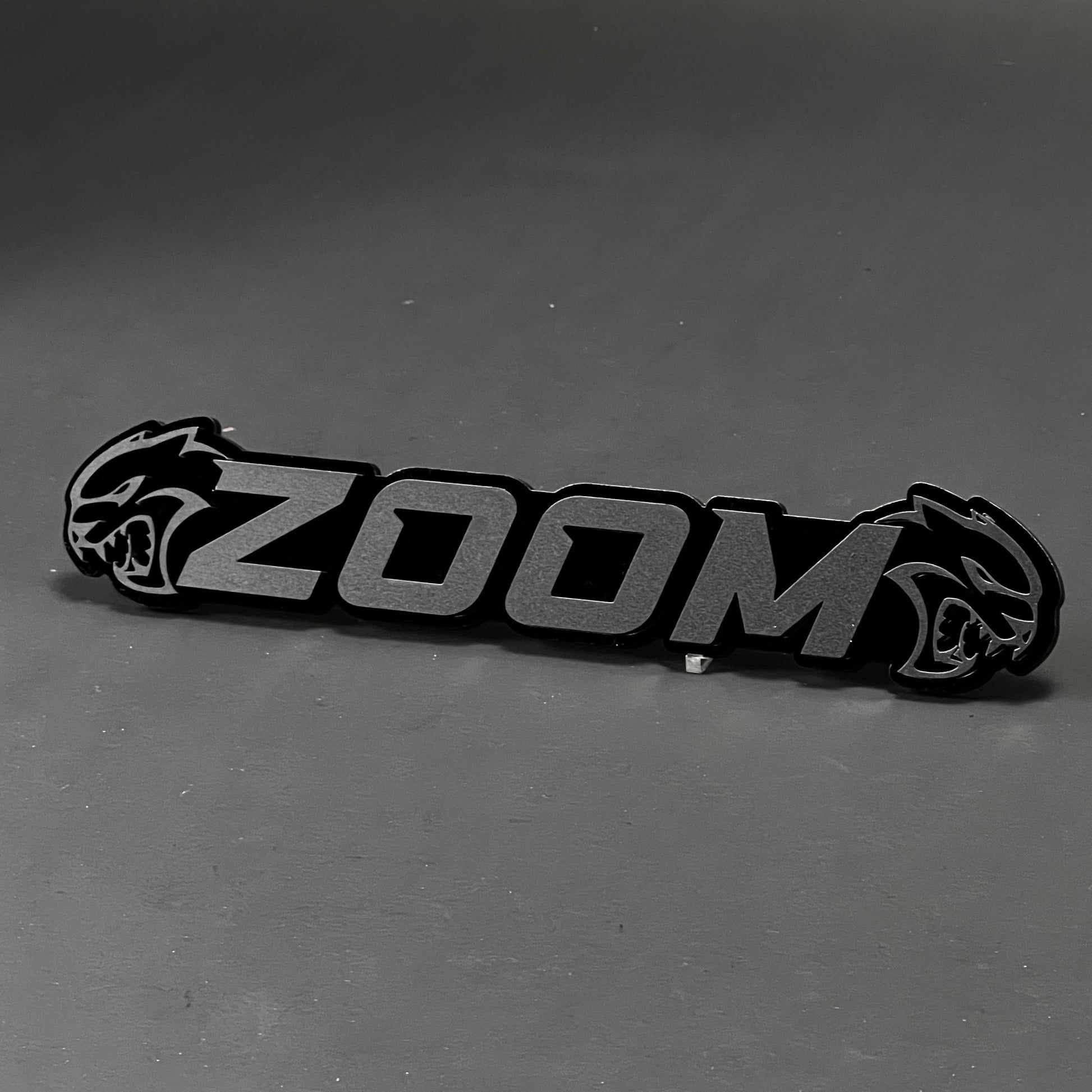 1PC ZOOM 3D Acrylic Badge - Car Truck Emblem Fender Tailgate Trunk Sticker