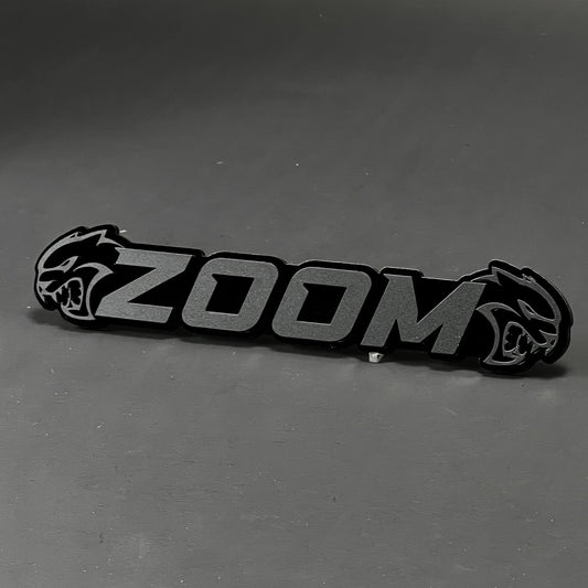 1PC ZOOM 3D Acrylic Badge - Car Truck Emblem Fender Tailgate Trunk Sticker