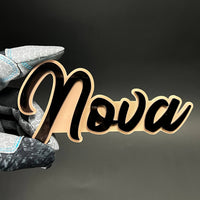 1PC Nova 3D Acrylic Badge - Car Truck Emblem Fender Tailgate Trunk Sticker