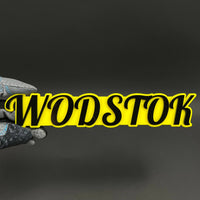 1PC WODSTOK 3D Acrylic Badge - Car Truck Emblem Fender Tailgate Trunk Sticker
