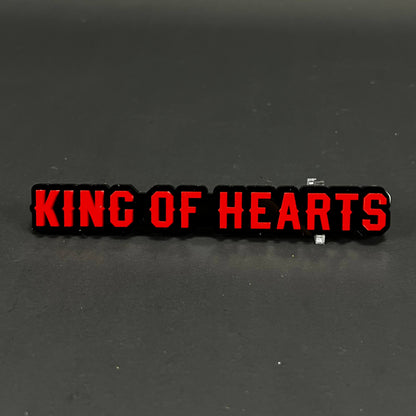 1PC KING OF HEARTS 3D Acrylic Badge - Car Truck Emblem Fender Sticker