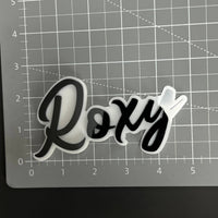 1PC Roxy 3D Acrylic Badge - Car Truck Emblem Fender Tailgate Trunk Sticker