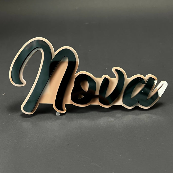 1PC Nova 3D Acrylic Badge - Car Truck Emblem Fender Tailgate Trunk Sticker