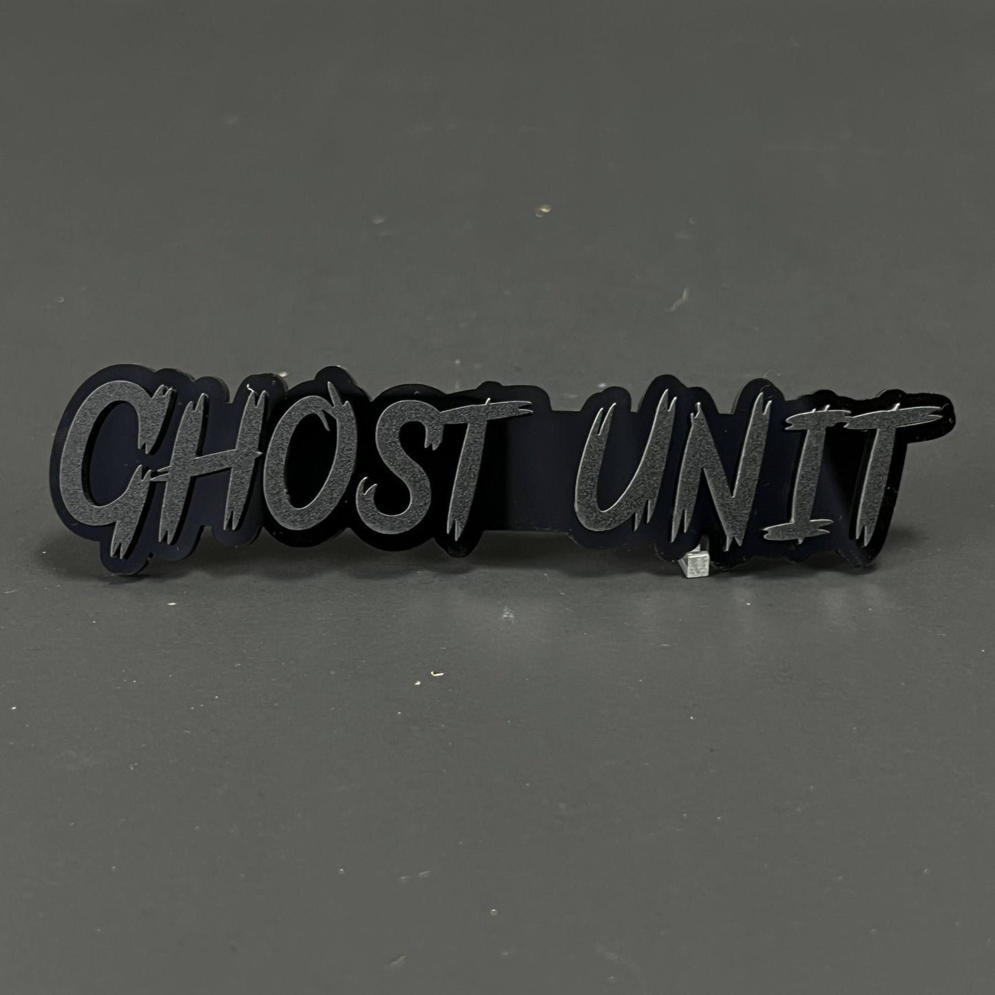 1PC GHOST UNIT 3D Acrylic Badge - Car Truck Emblem Fender Tailgate Trunk Sticker