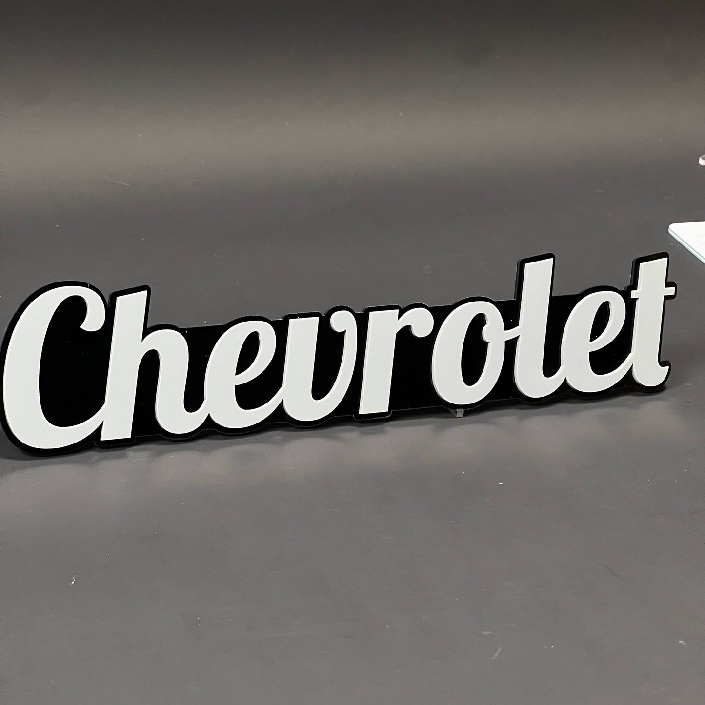 1PC Chevrolet 3D Acrylic Badge - Car Truck Emblem Fender Tailgate Trunk Sticker