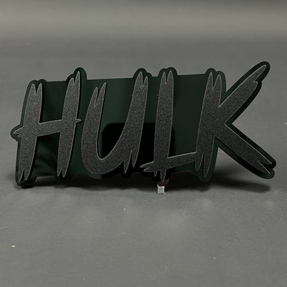 1PC HULK 3D Acrylic Badge - Car Truck Emblem Fender Tailgate Trunk Sticker