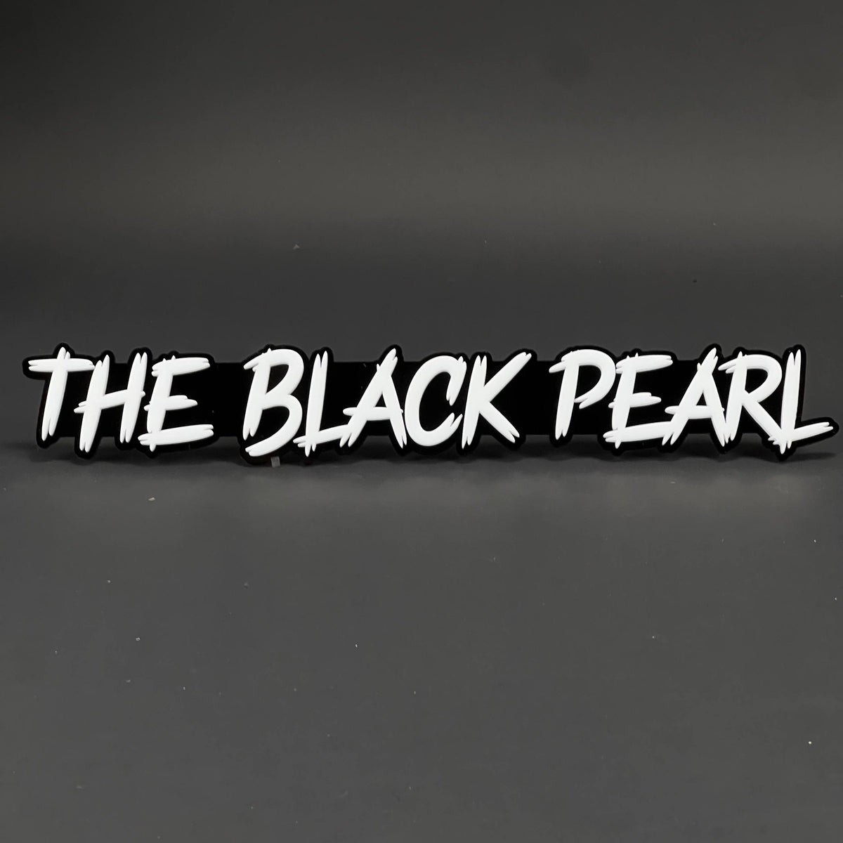 1PC THE BLACK PEARL 3D Acrylic Badge - Car Truck Emblem Fender Sticker